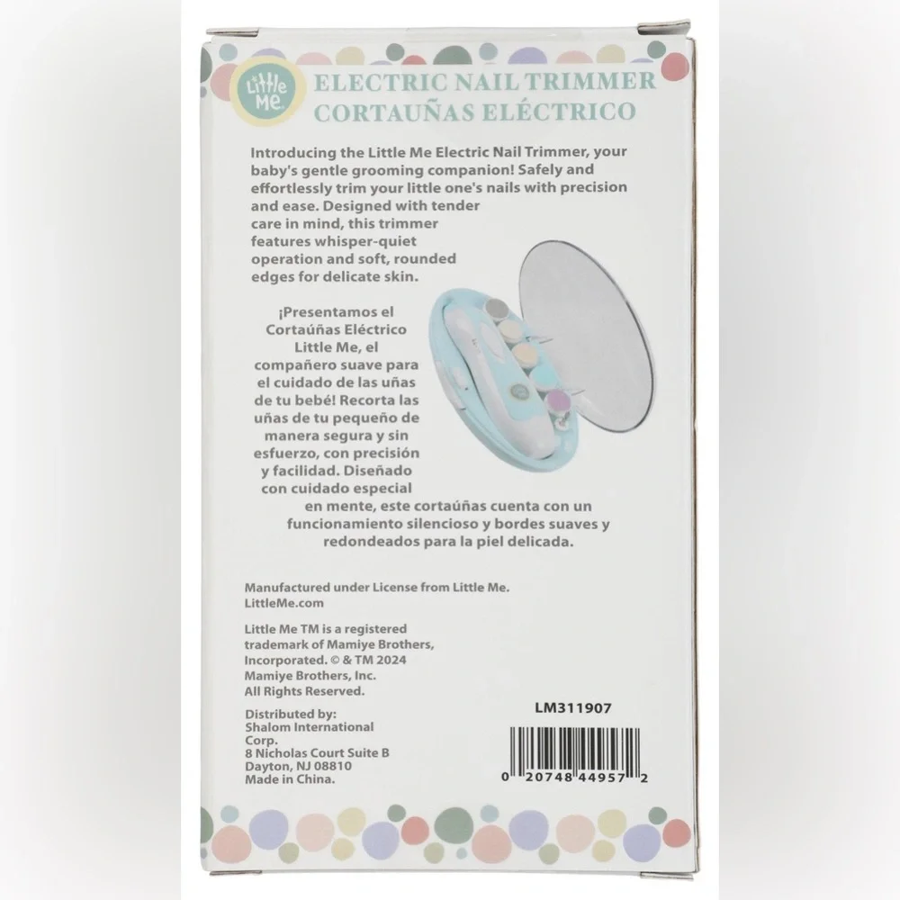 NIB - LITTLE ME - Electric Baby Nail Trimmer Kit